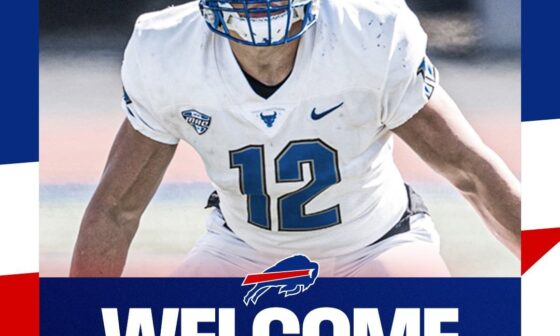 @BuffaloBills A WNY native and @UBFootball product. We’ve signed LB Joe Andreessen to a contract: