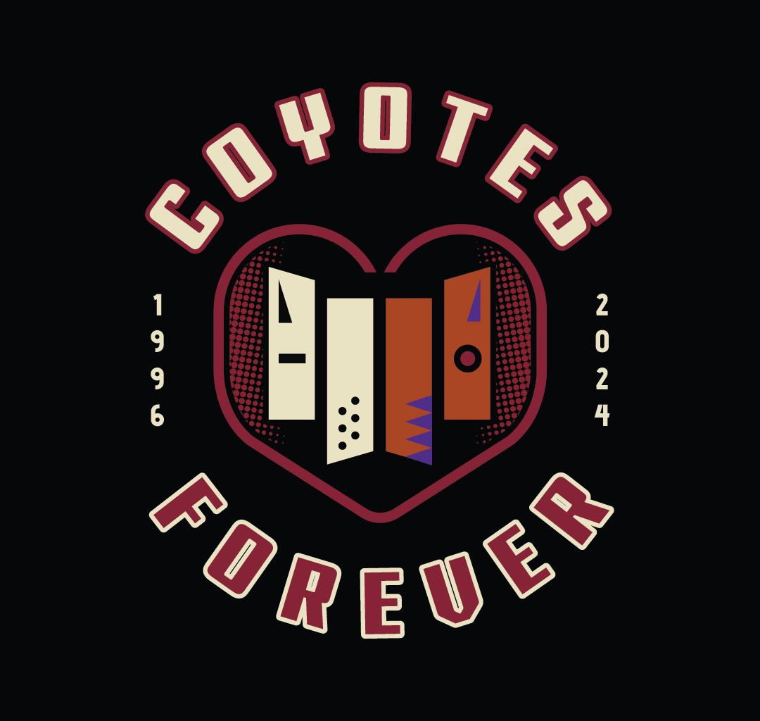 Coyotes Tribute Graphics-- Graphic designer and yotes fan here, was messing around with some Kachina designs. Figured I'd post them here. Keep Howling!