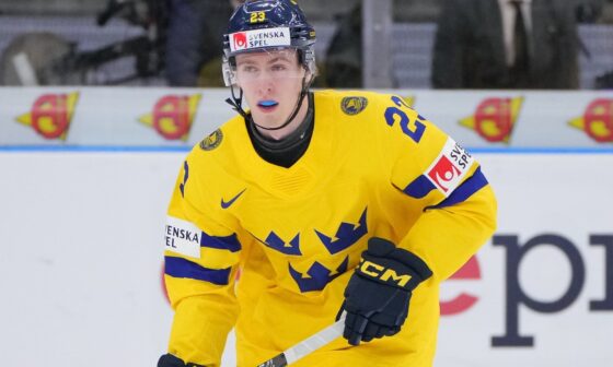 Hedman was a last minute add for team Sweeden IIHF World Championship roster!