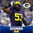 Recently retired Packers undrafted free agent OL Trente Jones received a $10,000 signing bonus and had $100,000 guaranteed salary in his contract.