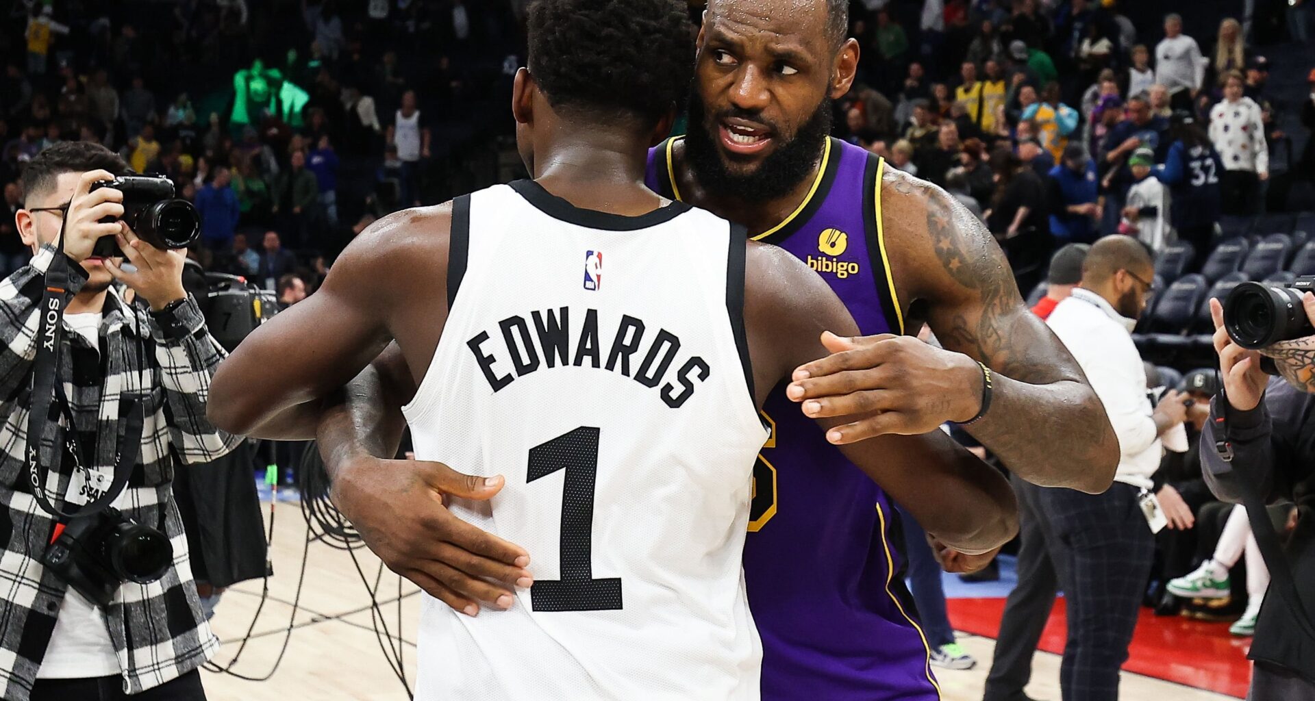 "He's been hated constantly" - Anthony Edwards steps up for LeBron James getting "slandered" after Playoffs elimination
