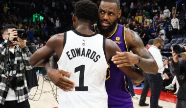 "He's been hated constantly" - Anthony Edwards steps up for LeBron James getting "slandered" after Playoffs elimination