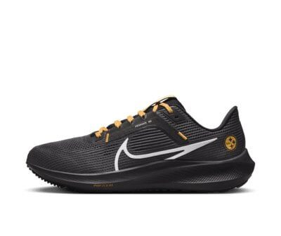 Steelers Nike Pegasus 40 Running Shoes - $55