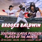 [Barons] Brooks Baldwin named AA Southern League Position Player of the Month for April