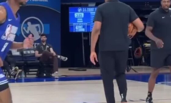 Bronny James shoots 11/11 in 3pt shooting drill at the NBA Draft Combine