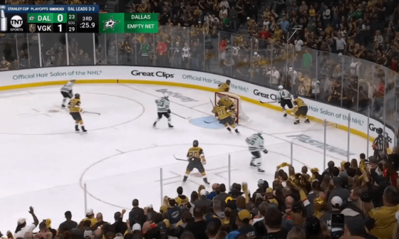 Stone gets the empty ne goal to force game 7 in Dallas