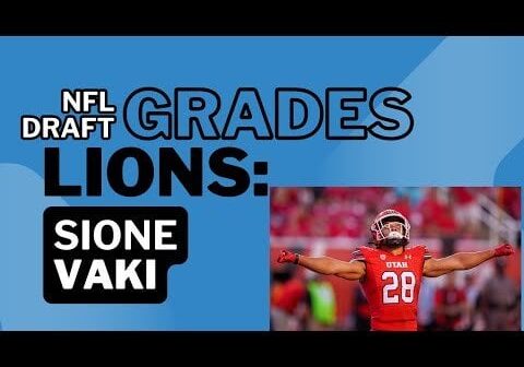 [One Of These Years] Detroit Lions NFL Draft analysis: Sione Vaki, RB/DB, Utah