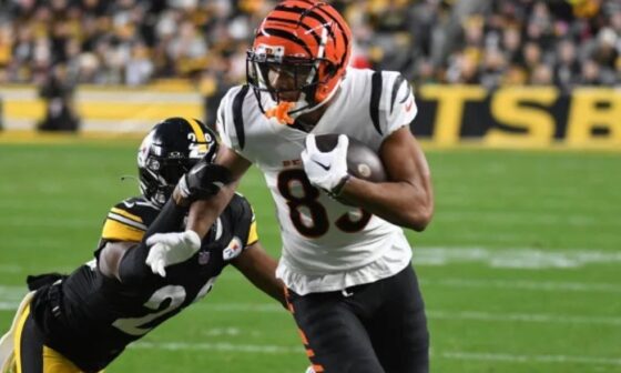 [@JFowlerESPN] Free agent wide receiver Tyler Boyd was in Los Angeles this week to meet with the #Chargers and will also head to the #Titans later this week, per source.