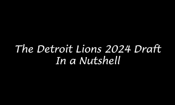 The Detroit Lions 2024 Draft In a Nutshell