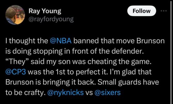 Trae Young’s Father Calls out the NBA for not stopping Jalen brunson’s move