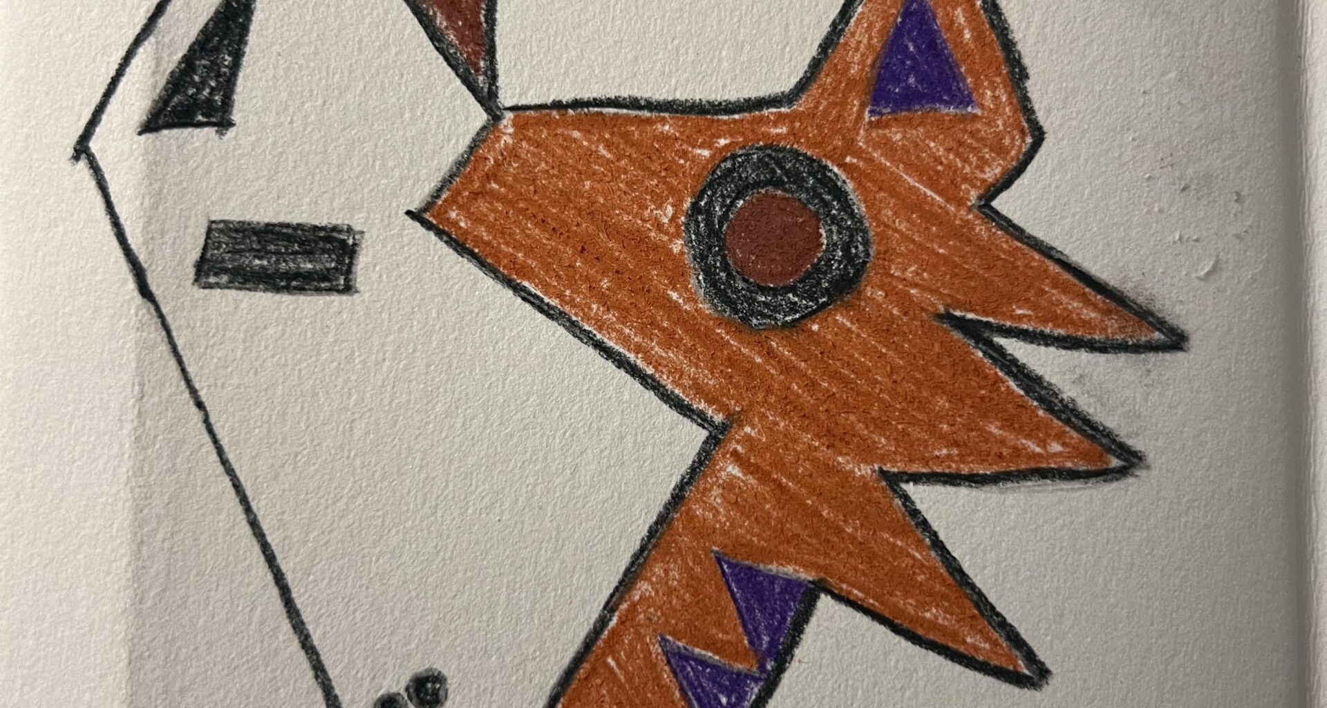 Another post gave me an idea to do logo in colored chalks.