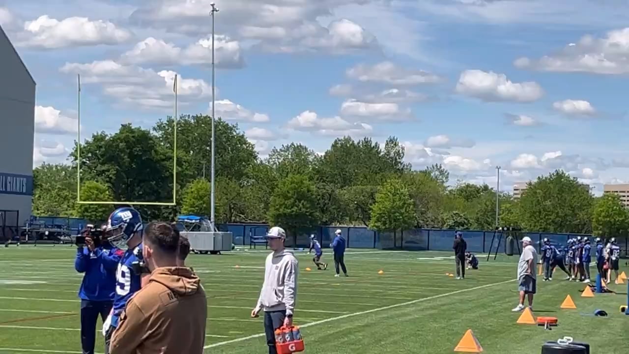 Hype: Nabers 1 handed catch in rookie mini camp