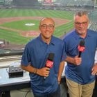 [Dominic Cotroneo] 🚨Clubhouse news🚨 The Brewers have their pinstripe jerseys back tonight