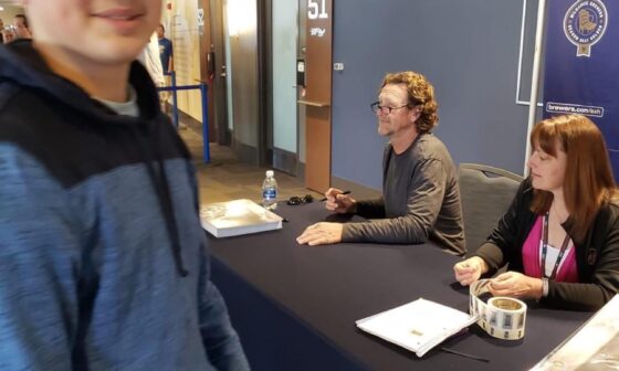 Throwback to me meeting yount in 2018