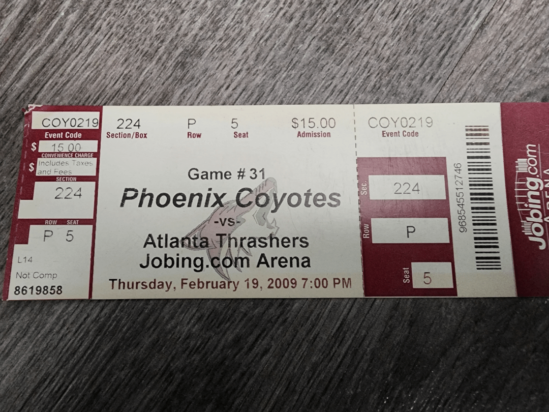 Random find. RIP to both teams..