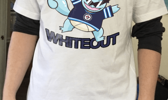 Winnipeg Jets Whiteout Squirtle.