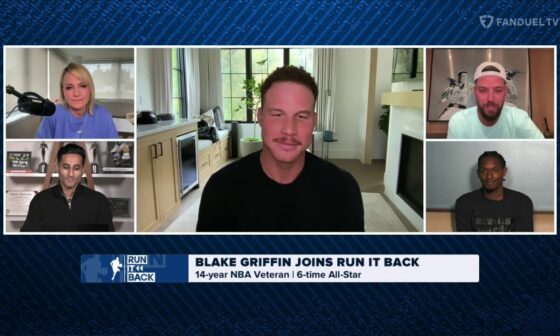 [Run It Back] Blake Griffin on potentially getting his jersey retired by the Clippers:  “It’s obviously a huge honor. I wouldn’t turn that down... If it happens, that’s awesome. It’s a huge honor and I’d greatly appreciate it.”