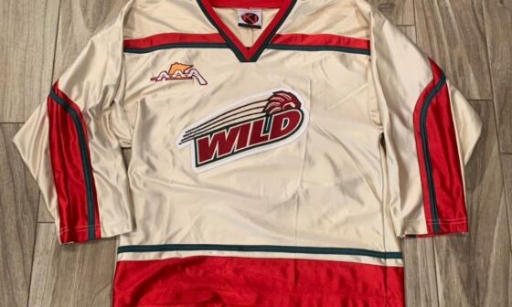 Does anybody know what kind of jersey this is. Went through the wilds jersey history with nothing similar. Maybe a lower league affiliate?