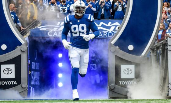 If the Colts win a Superbowl while Buckner is on the team, do you put him in the same category of all time great Colts D-Linemen alongside Freeney and Mathis?