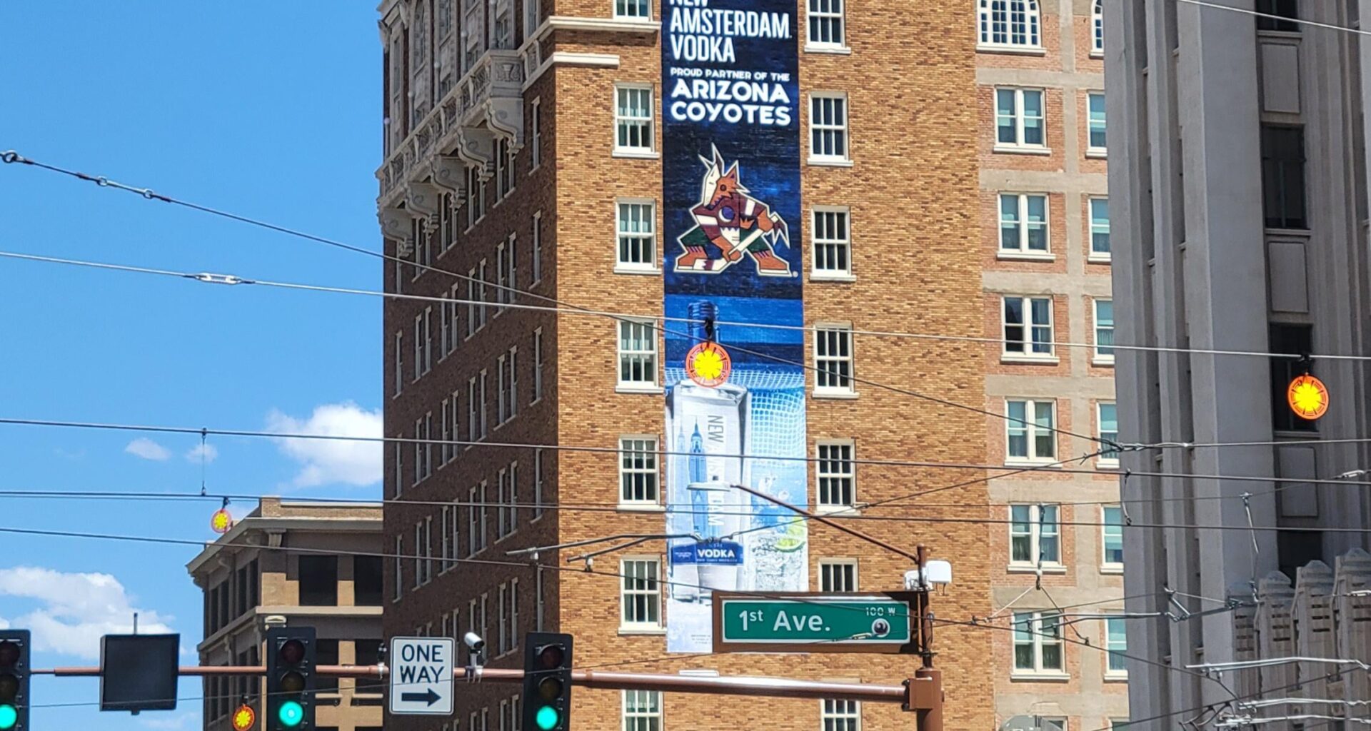 New Amsterdam is a proud partner of the Yotes!