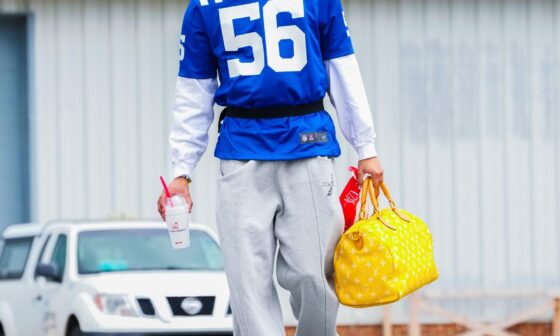 Hali repping Quenton Nelson from the Colts today