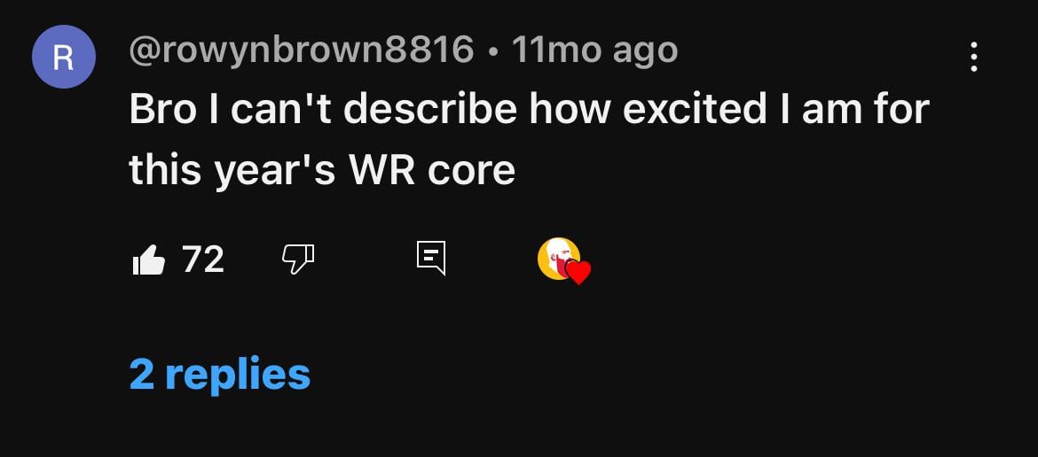 About that receiving core