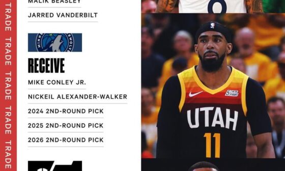 The wolves really don’t get enough credit for this trade.