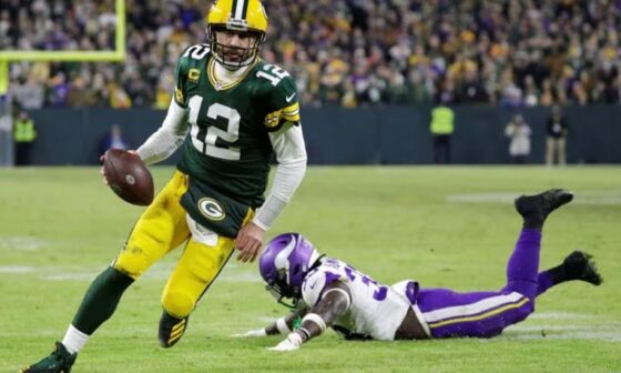 What do you think is Aaron Rodgers most underrated game in his packers career
