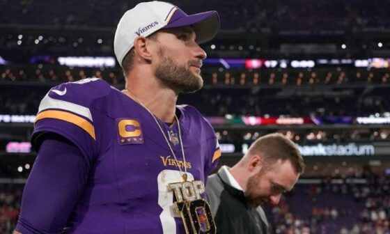 Kirk Cousins ranked 12th-best quarterback in the NFL