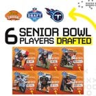 [Nagy] Here's what #TitanUp fans can expect from @seniorbowl rookies:  🎸 NT T'Vondre Sweat (Round 2, Pick 38)- Mammoth & immovable space-eater with raw power to collapse pocket on sub downs. 
@TvondreSweat next to Jeffrey Simmons is a long a$$ day for interior OL. Big lovable personality will be...