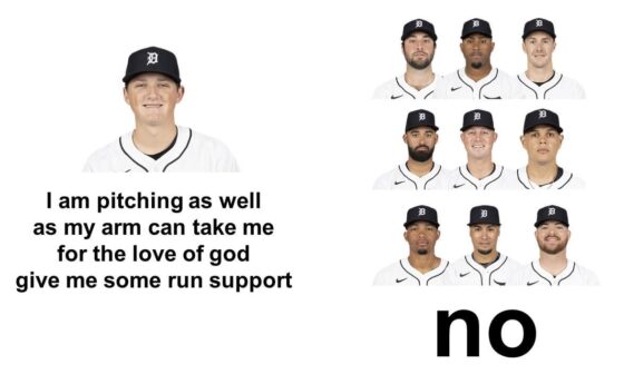 Every single fucking time he takes the mound