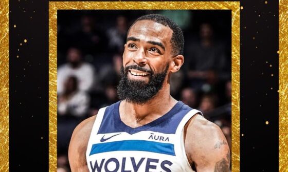 [NBAPR] Minnesota Timberwolves guard Mike Conley has been named the 2023-24 Twyman-Stokes Teammate of the Year.