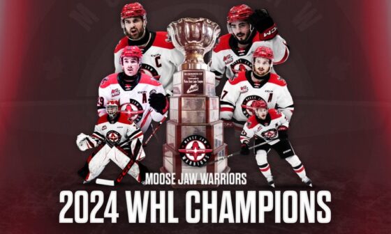 Kraken prospect Jagger Firkus and the Moose Jaw Warriors capture first WHL Championship in franchise history.