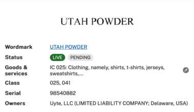 In minor trademark news, all names on the Utah name survey have now been added to pending trademarks under Uyte, LLC
