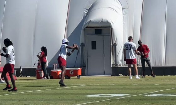 [PHNX Cardinals] Your first glimpse of Marvin Harrison Jr practicing as an Arizona Cardinal.