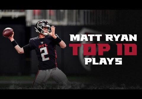 Matt Ryan's Top 10 Career Plays | Atlanta Falcons