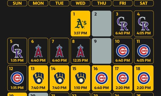 I keep getting messages asking where the new schedule wallpaper is. Well, the day has finally come! Enjoy!