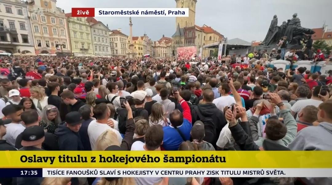 Just few pics from todays celebrations in Prague