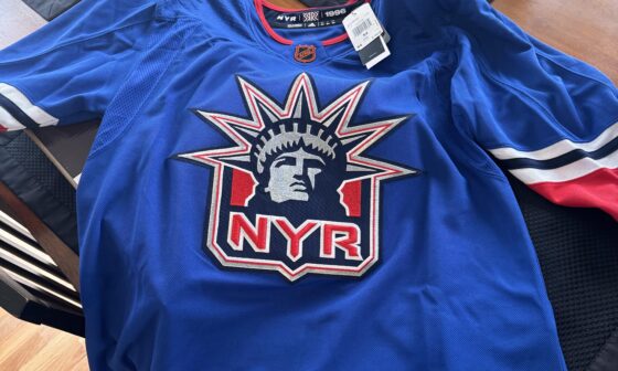 Mail Day. Rangers RR 2.0 from Jersey World/Sports K