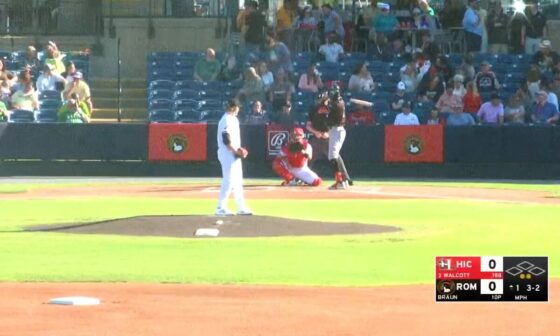MLB Pipeline: Sebastian Walcott jumps all over this hanging breaking ball for his second homer of the year!  The Rangers’ No. 2 prospect (MLB No. 64) is the youngest player in the High-A South Atlantic League at 18 years old for the Hickory Crawdads.