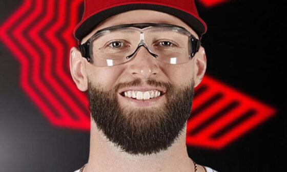 Nick Lodolo if he embraced the hair migration and became a baseball goggles Chad