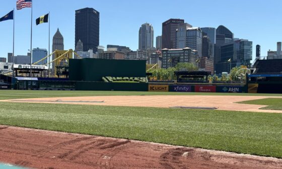 Wanted to share my favorite photos I took of PNC park on my trip this past weekend! Beautiful ball park.