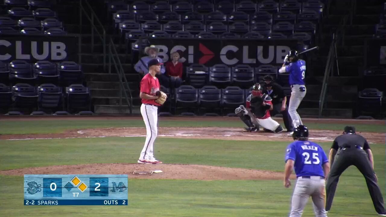 [MiLB] 🚨 NO-HITTER ALERT 🚨  Ian Mejia delivers a dominant 11-K showing to notch the 7-inning milestone for the @mbraves, their 5th no-no in franchise history 🎉