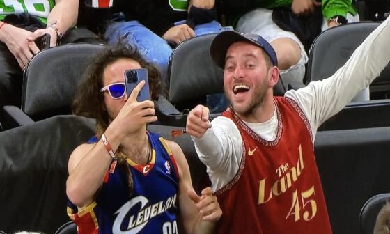 These Cavs fans loving it