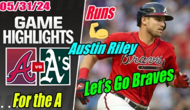 Atlanta Braves vs Oakland Athletics [Highlights] May 31, 2024 Start with a new look. Let's Go Braves