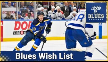 It's Going To Be A Busy Off-Season For The Blues!