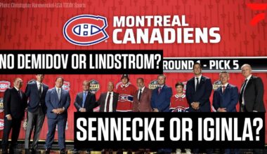 Who Do The Montreal Canadiens Take At Pick 5 If Ivan Demidov And Cayden Lindstrom Aren't Available