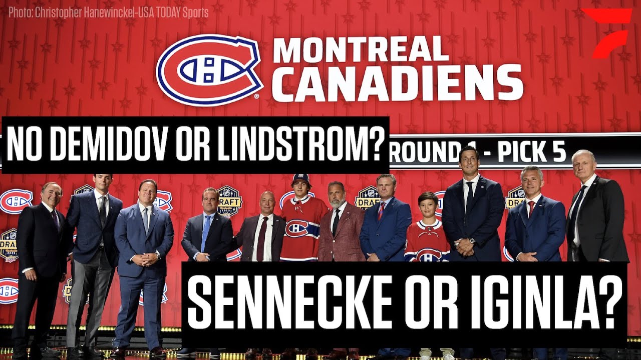 Who Do The Montreal Canadiens Take At Pick 5 If Ivan Demidov And Cayden Lindstrom Aren't Available