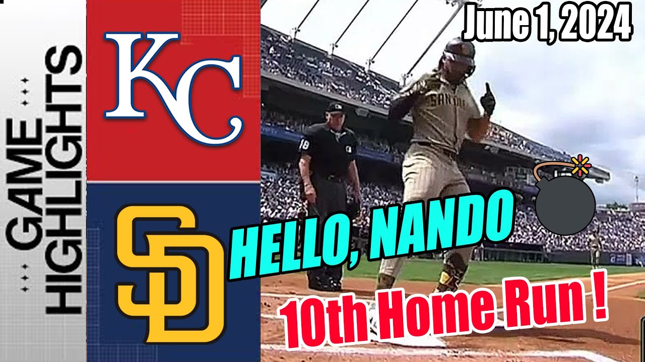 San Diego Padres vs Kansas City Royal TODAY Highlights [June 1, 2024] | ndeed Tatis Jr is Risen