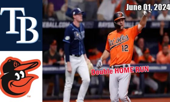 Tampa Bay Rays vs Baltimore Orioles Jun 01, 2024 Game Highlights - MLB Highlights | 2024 MLB Season